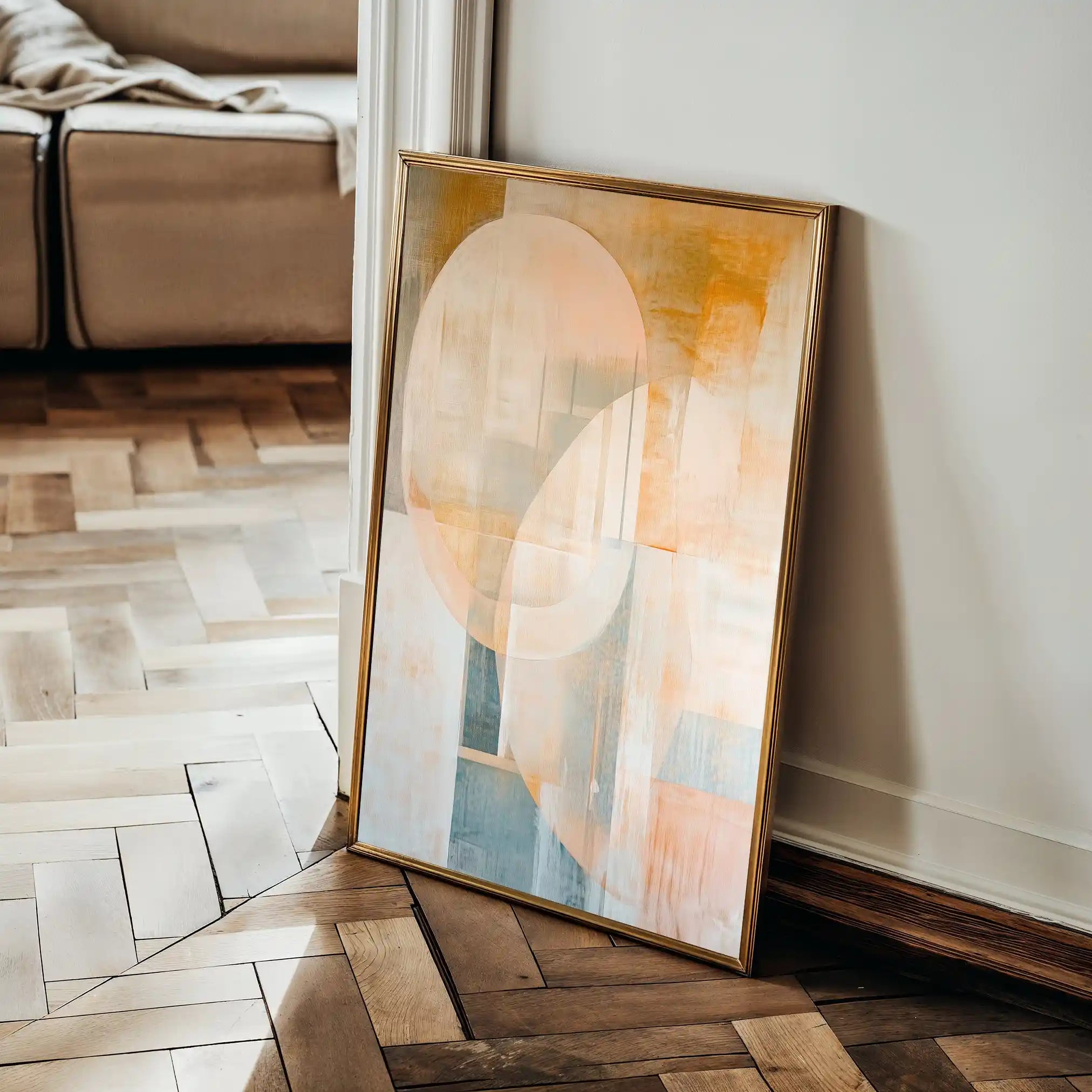 Abstract 574 Canvas Art 60 x 40 cm / Black