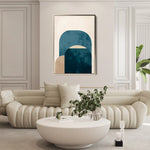 Abstract 575 Canvas Art 60 x 40 cm / Black