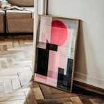 Abstract 576 Canvas Art 60 x 40 cm / Black