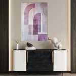 Abstract 580 Canvas Art 60 x 40 cm / Black