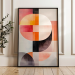 Abstract 585 Canvas Art 60 x 40 cm / Black