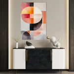 Abstract 585 Canvas Art 60 x 40 cm / Black