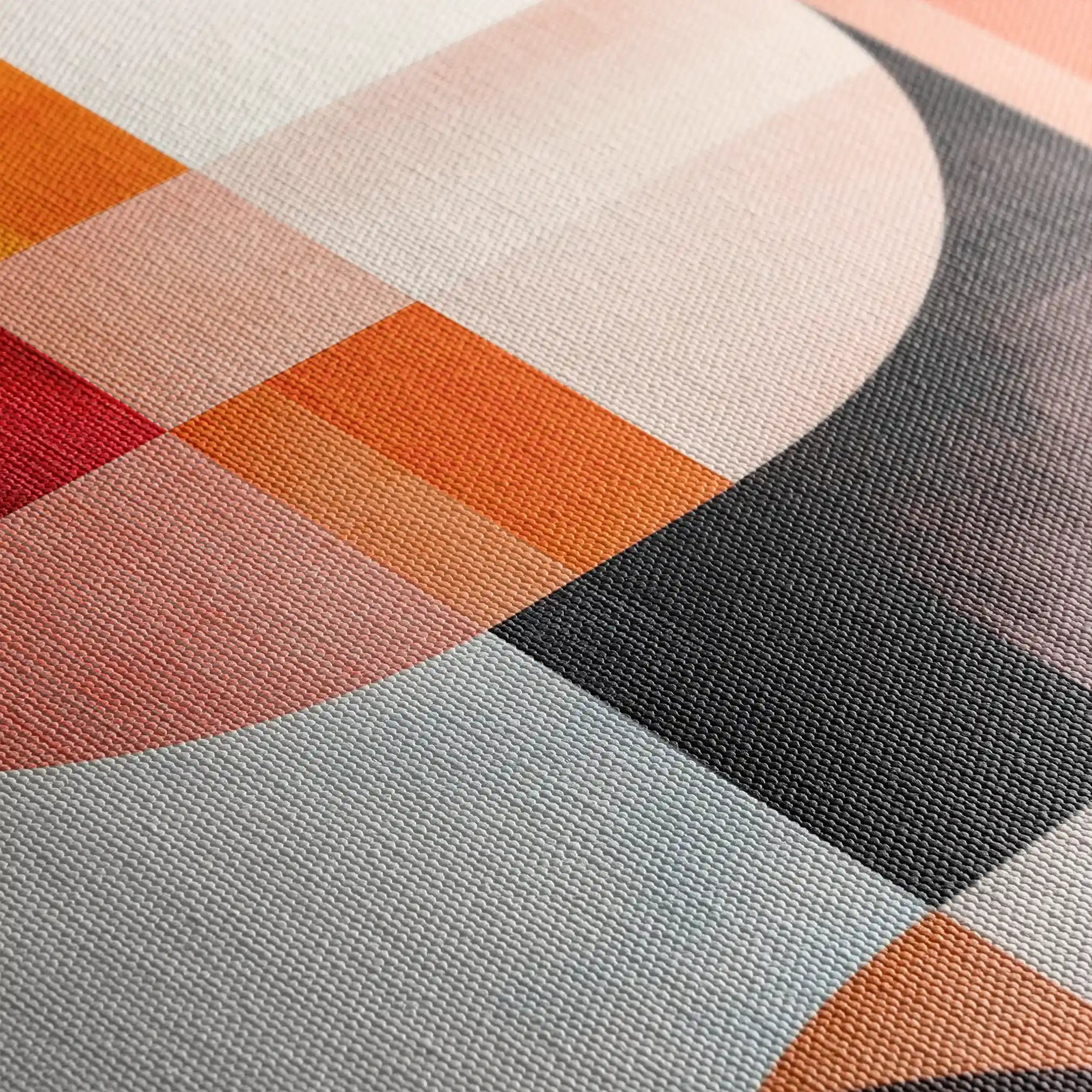 Abstract 585 Canvas Art 60 x 40 cm / Black