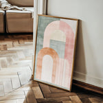 Abstract 587 Canvas Art 60 x 40 cm / Black