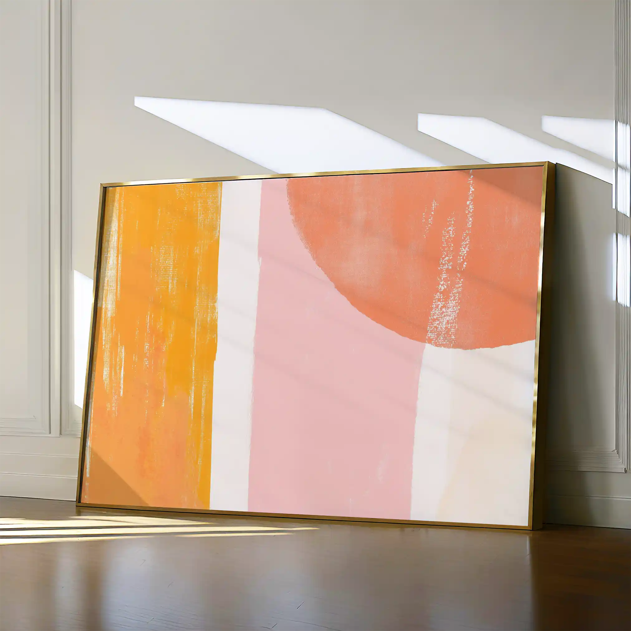 Abstract 589 Canvas Art 60 x 40 cm / Black