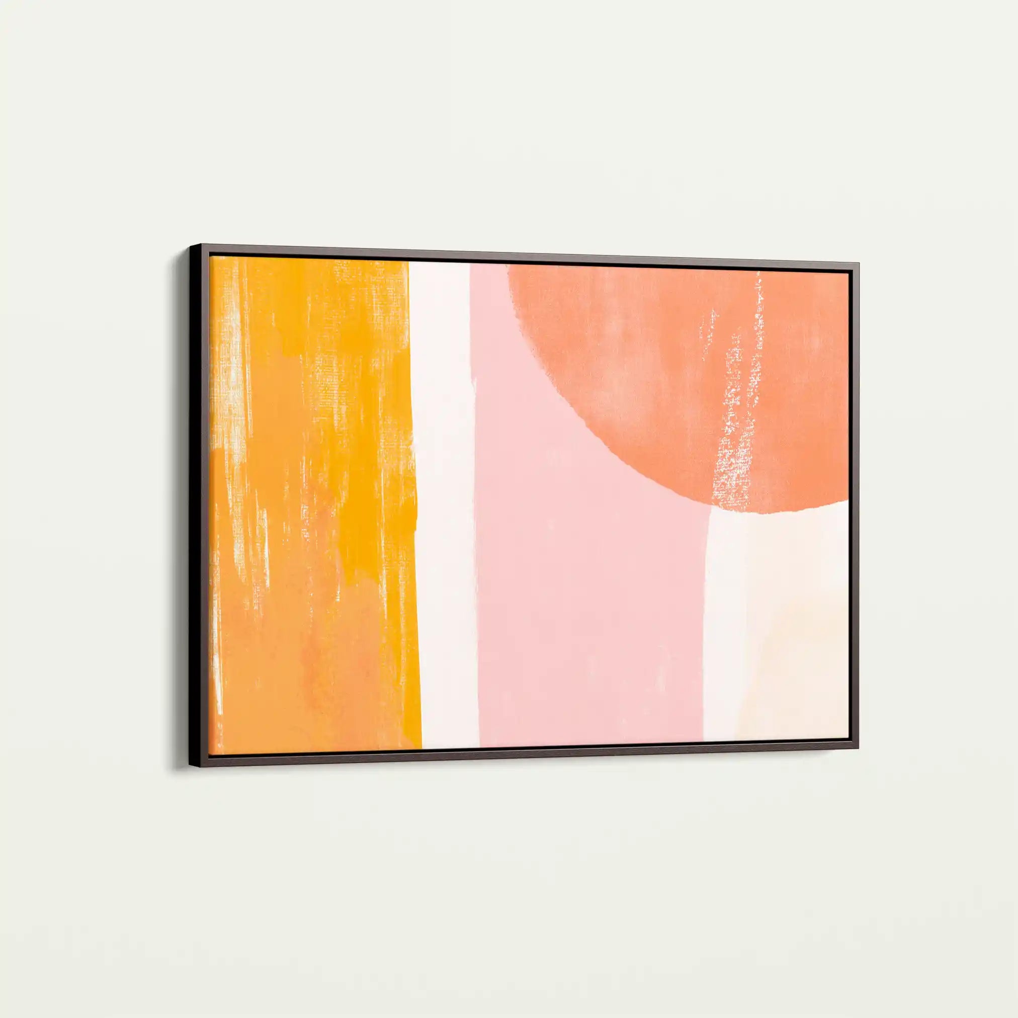 Abstract 589 Canvas Art 60 x 40 cm / Black