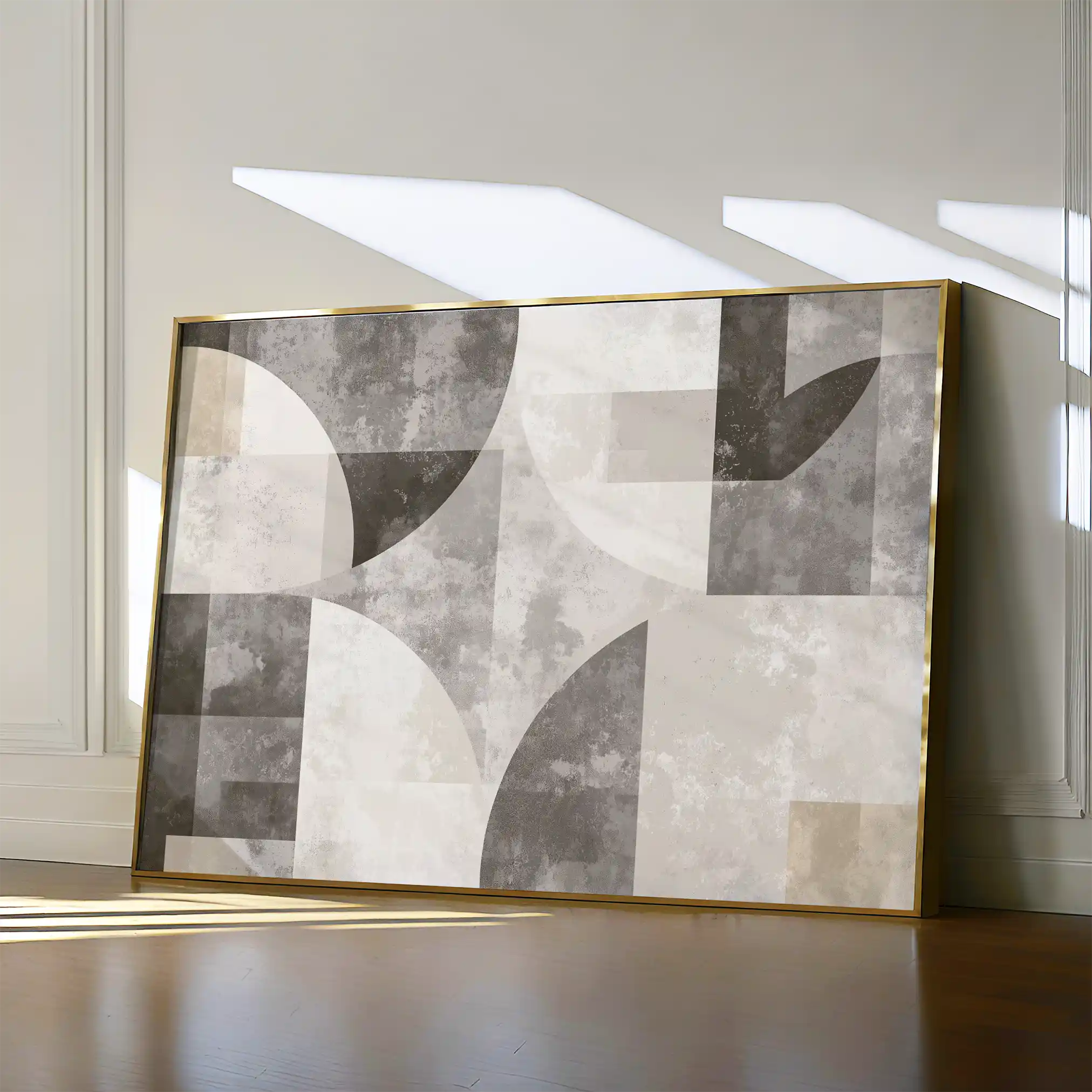 Abstract 591 Canvas Art 60 x 40 cm / Black