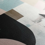 Abstract 592 Canvas Art 60 x 40 cm / Black