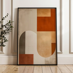 Abstract 593 Canvas Art 60 x 40 cm / Black