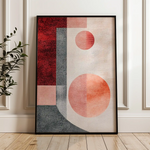 Abstract 597 Canvas Art 60 x 40 cm / Black