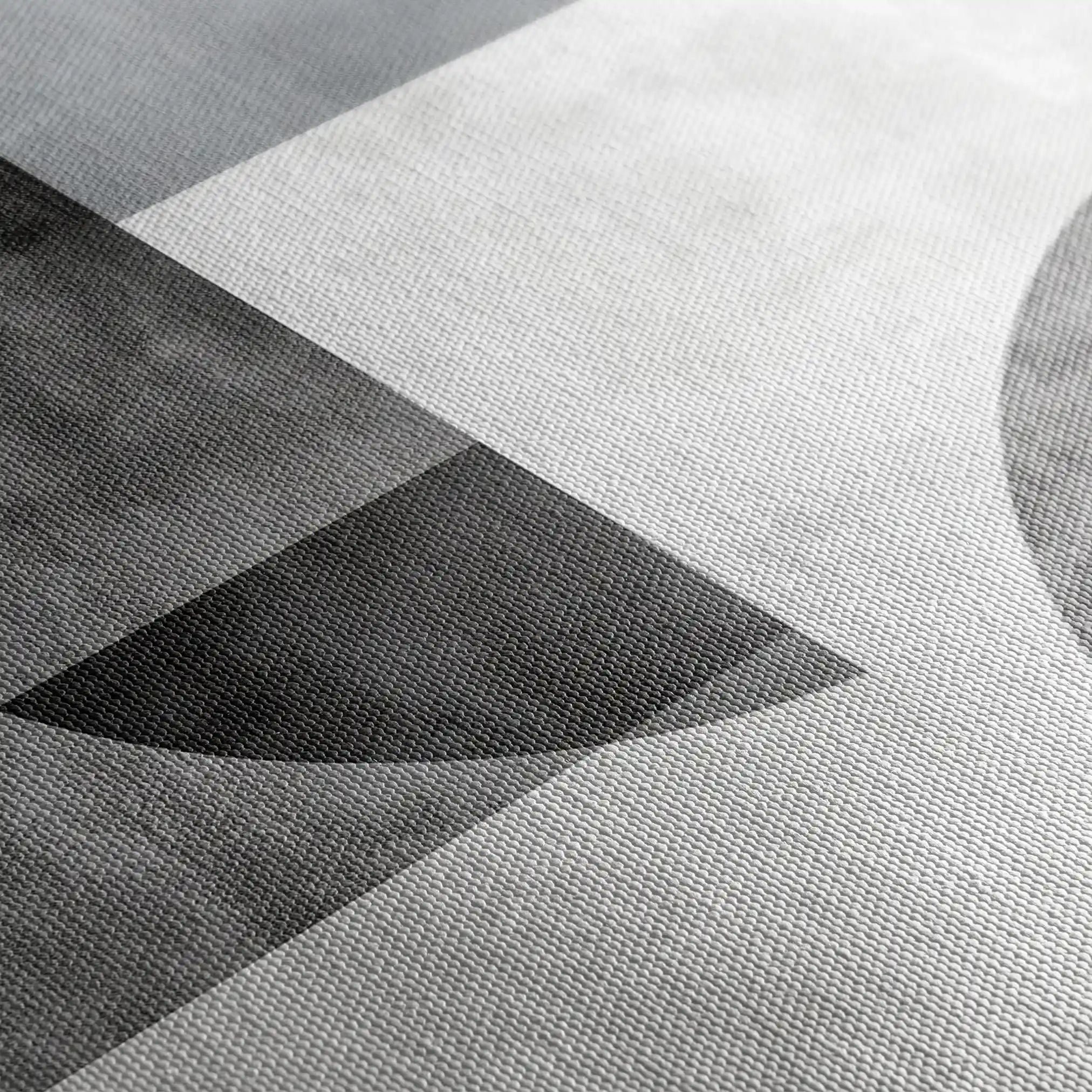 Abstract 601 Canvas Art 60 x 40 cm / Black