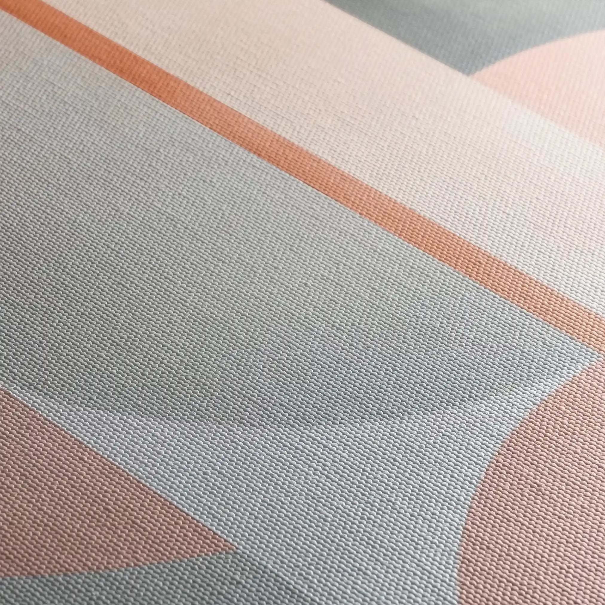 Abstract 606 Canvas Art 60 x 40 cm / Black