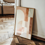 Abstract 608 Canvas Art 60 x 40 cm / Black