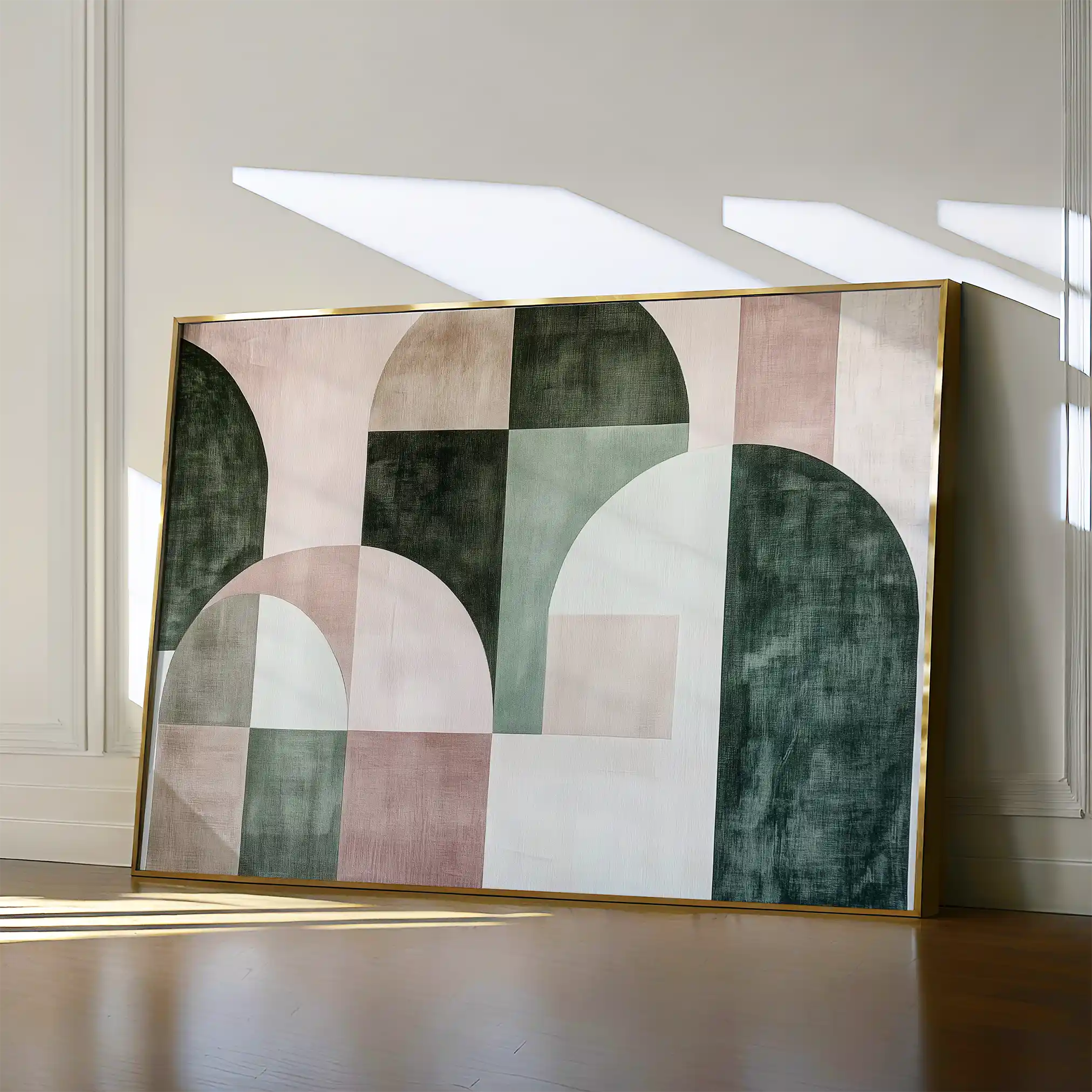 Abstract 610 Canvas Art 60 x 40 cm / Black