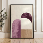 Abstract 613 Canvas Art 60 x 40 cm / Black