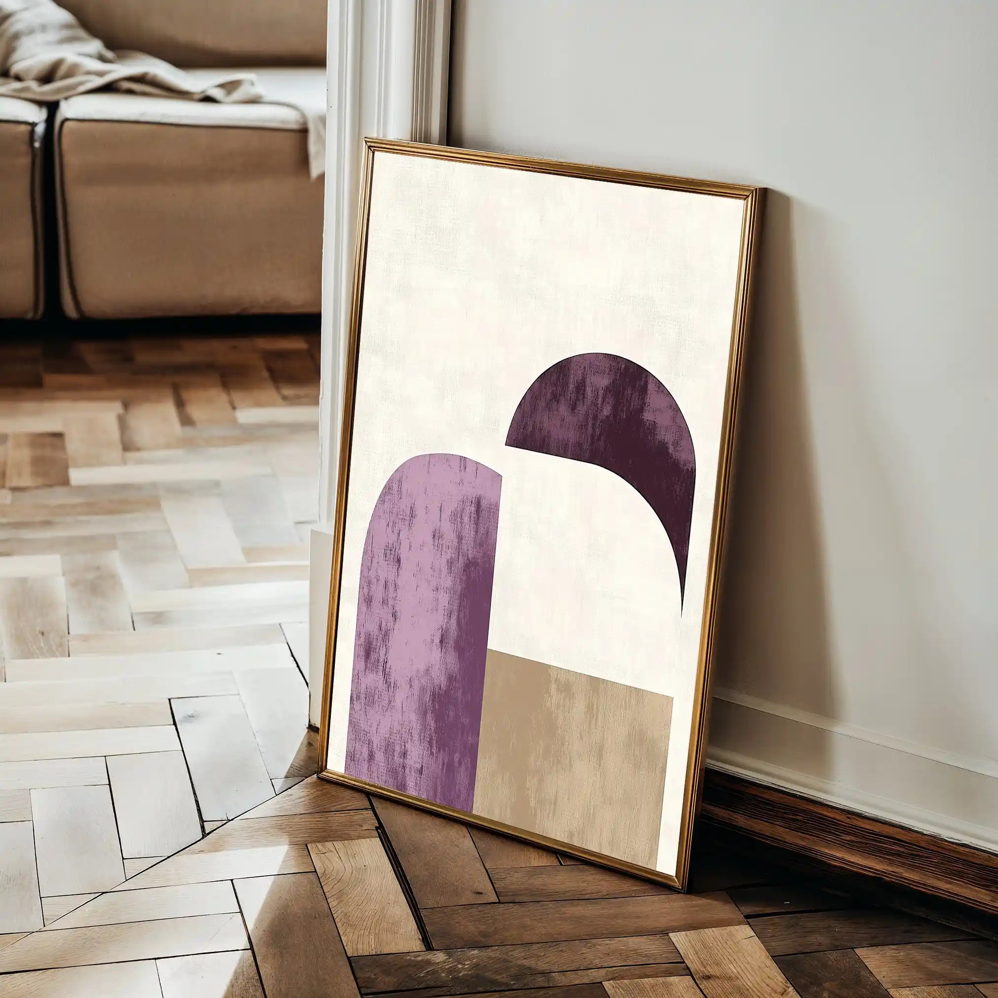 Abstract 613 Canvas Art 60 x 40 cm / Black