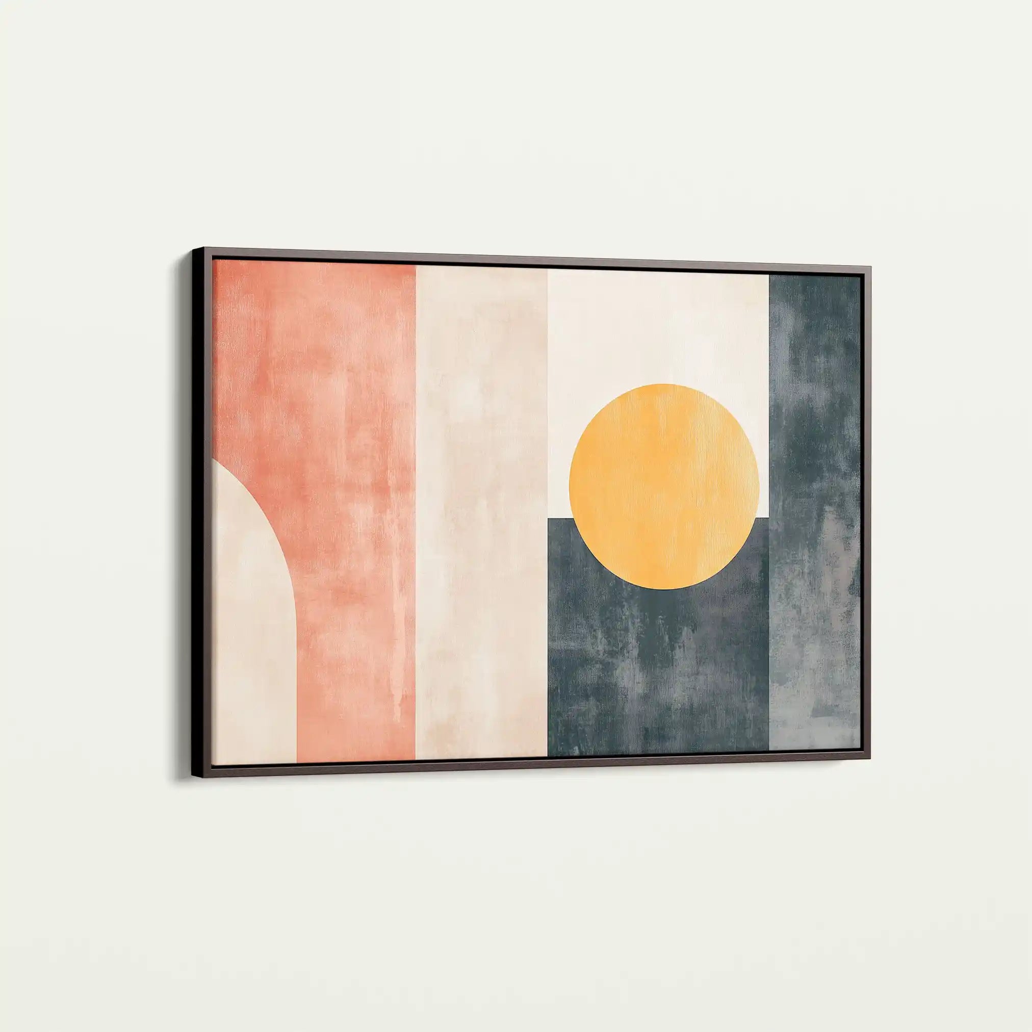 Abstract 616 Canvas Art 60 x 40 cm / Black