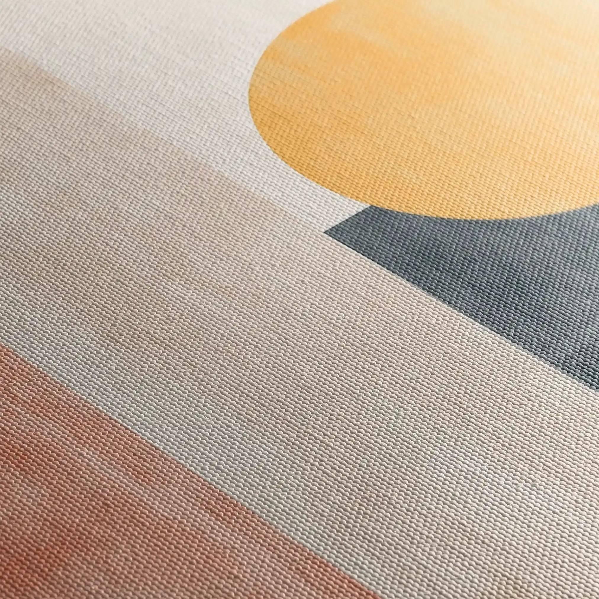 Abstract 616 Canvas Art 60 x 40 cm / Black