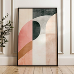 Abstract 621 Canvas Art 60 x 40 cm / Black