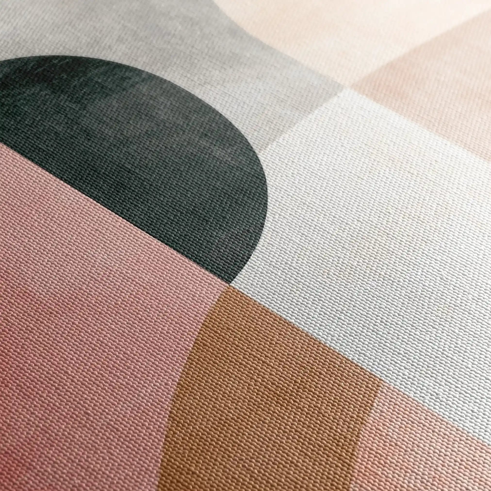 Abstract 621 Canvas Art 60 x 40 cm / Black