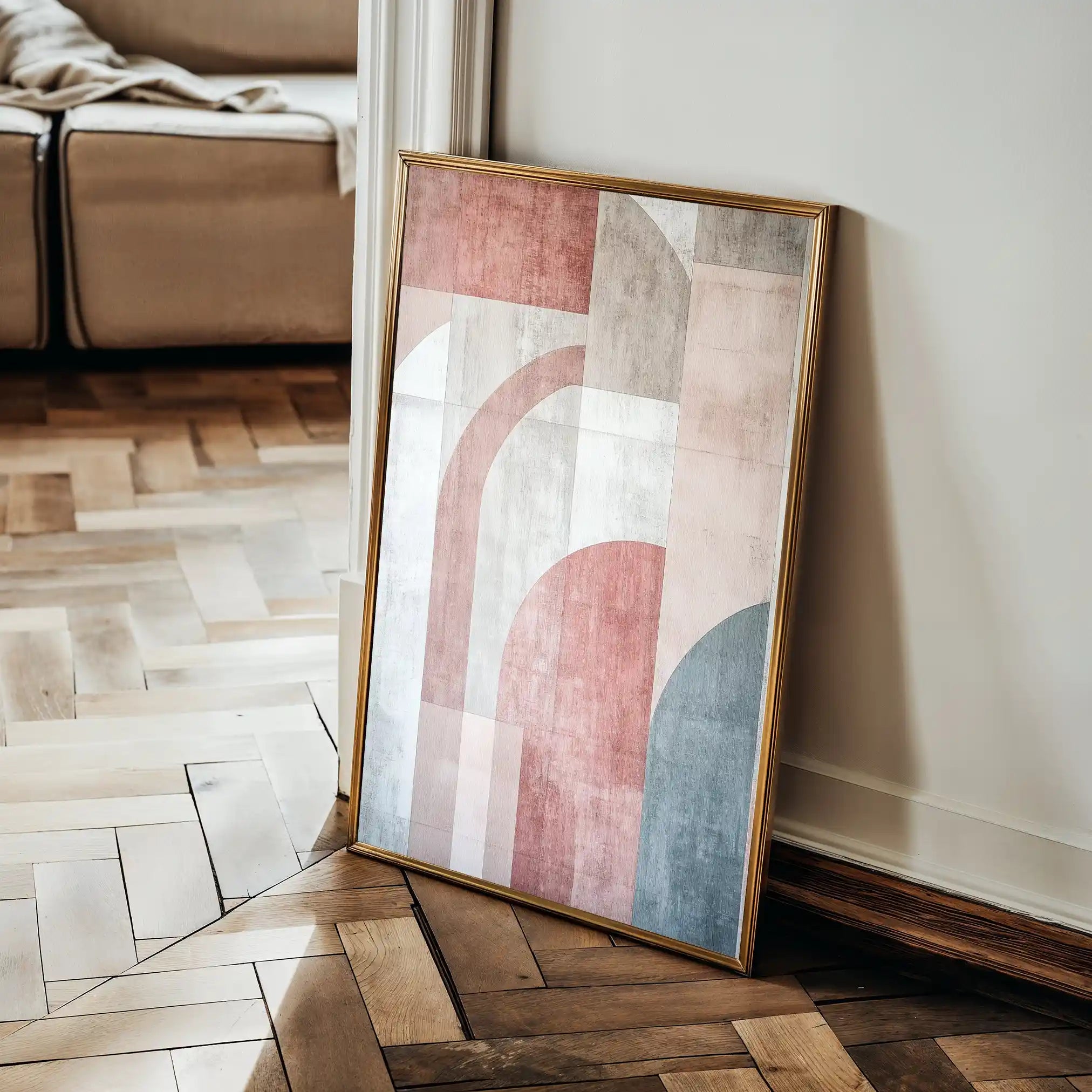 Abstract 623 Canvas Art 60 x 40 cm / Black