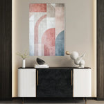 Abstract 623 Canvas Art 60 x 40 cm / Black