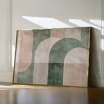 Abstract 626 Canvas Art 60 x 40 cm / Black