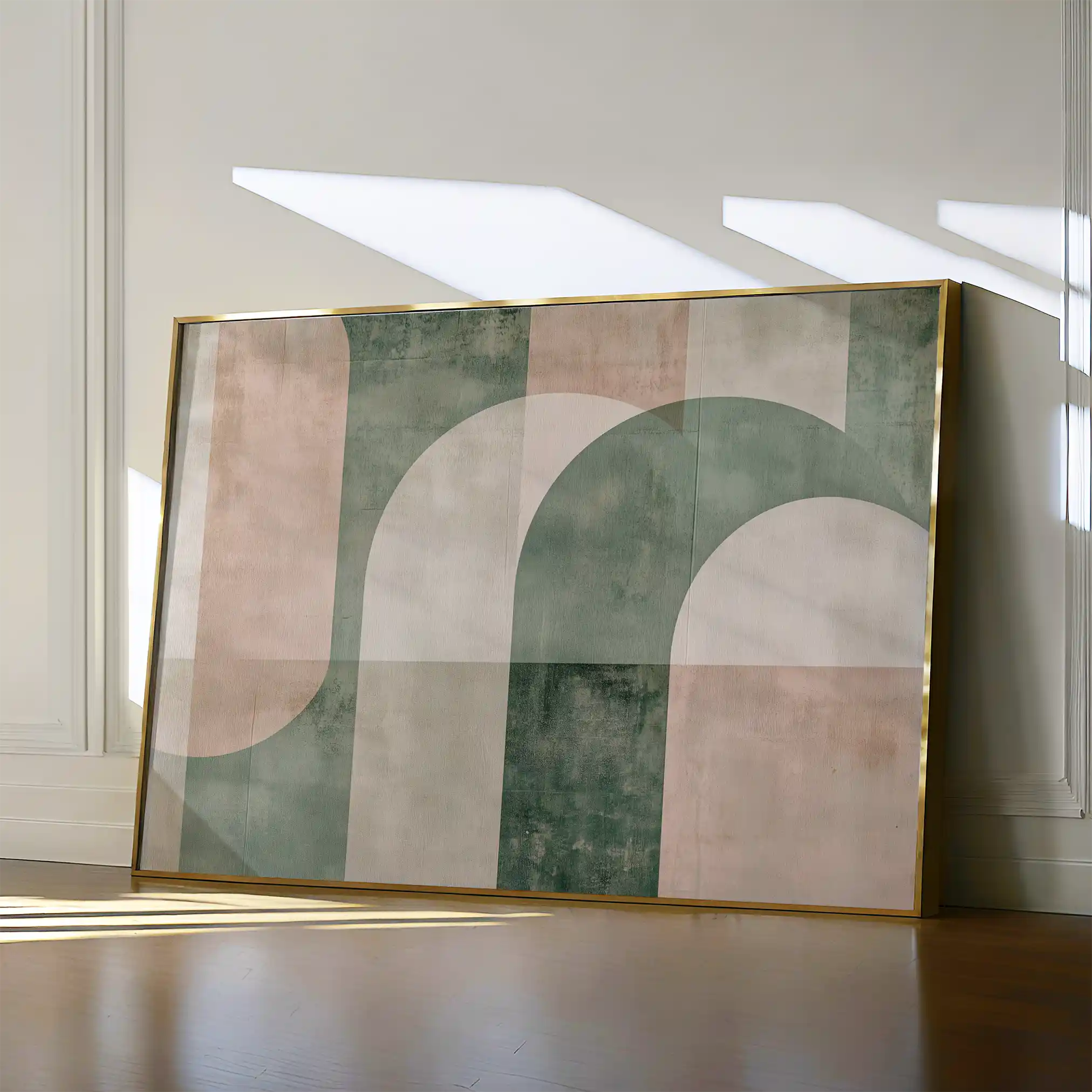 Abstract 626 Canvas Art 60 x 40 cm / Black