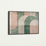 Abstract 626 Canvas Art 60 x 40 cm / Black