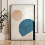 Abstract 627 Canvas Art 60 x 40 cm / Black