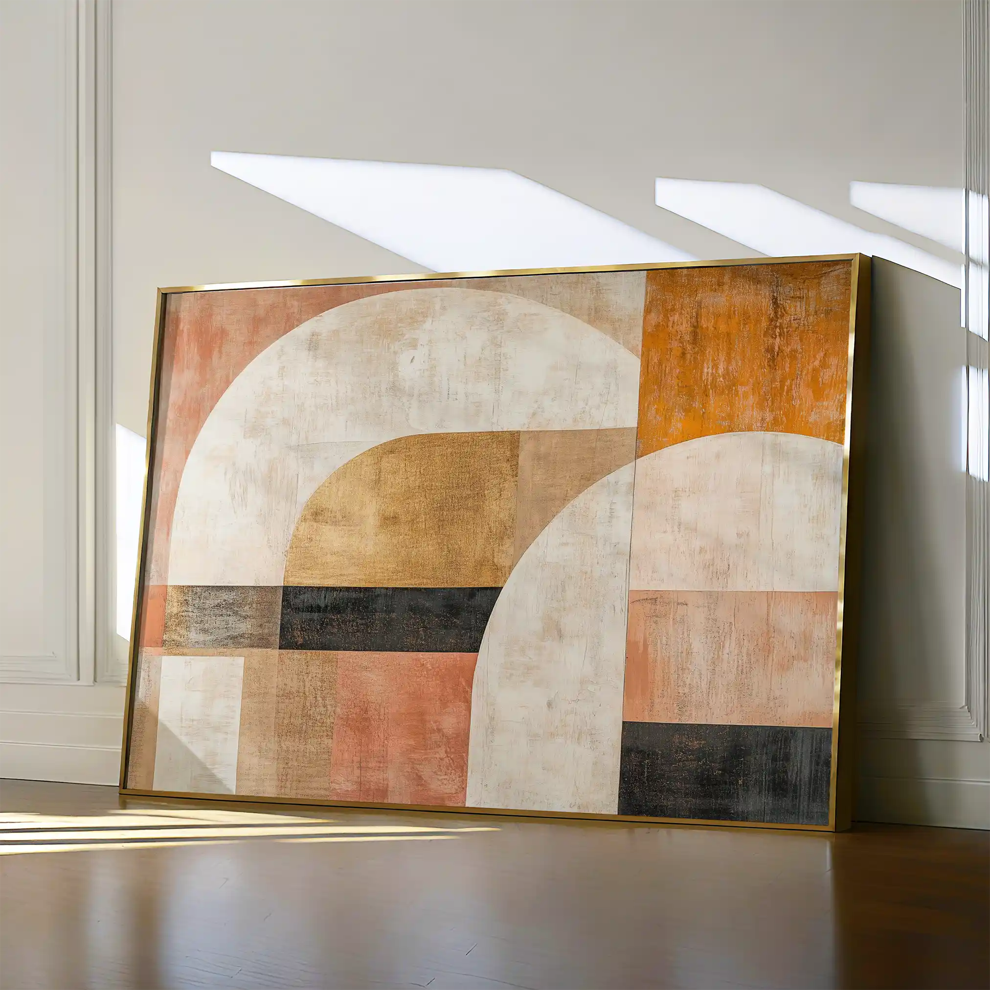 Abstract 630 Canvas Art 60 x 40 cm / Black