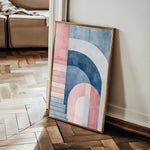 Abstract 634 Canvas Art 60 x 40 cm / Black