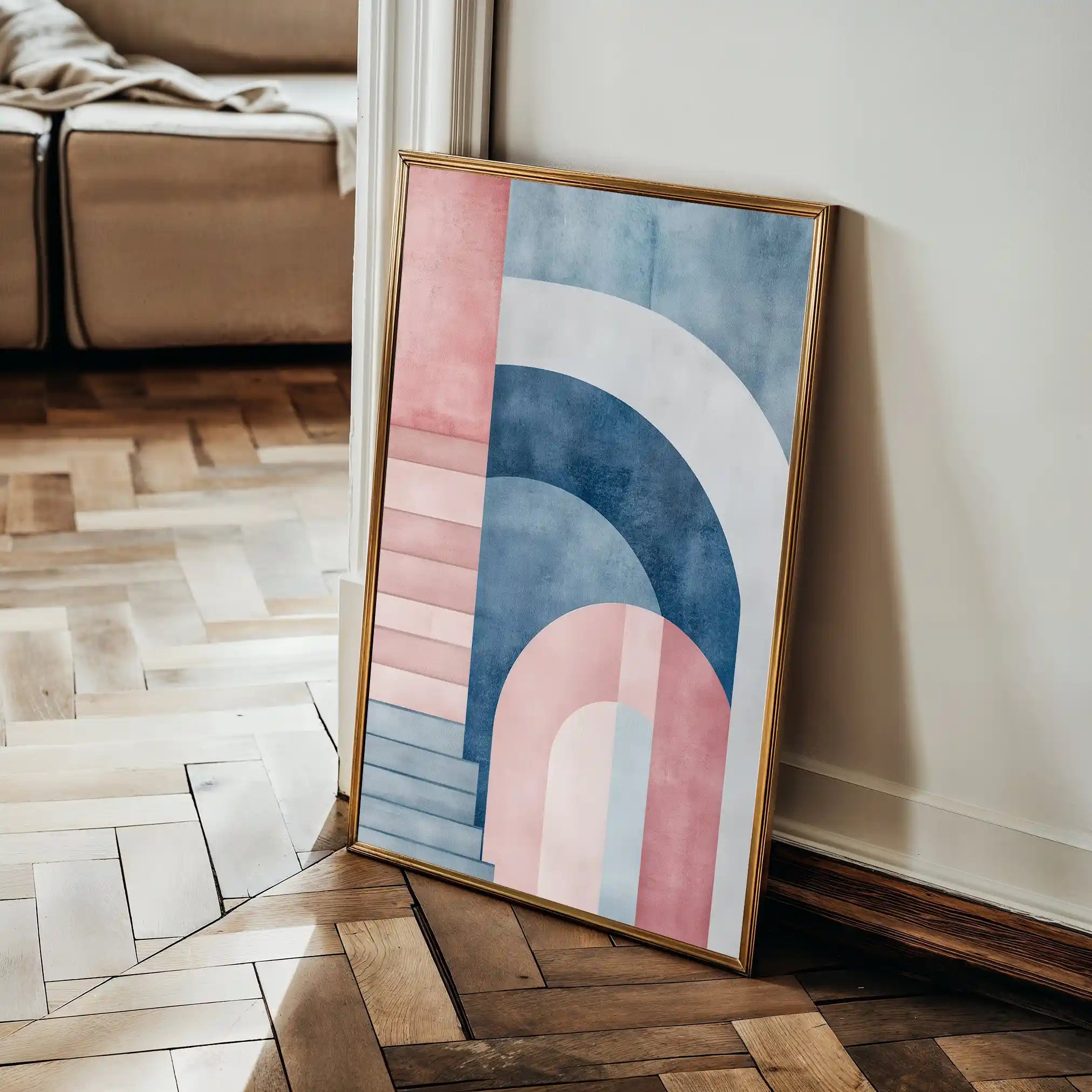 Abstract 634 Canvas Art 60 x 40 cm / Black