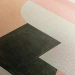 Abstract 636 Canvas Art 60 x 40 cm / Black