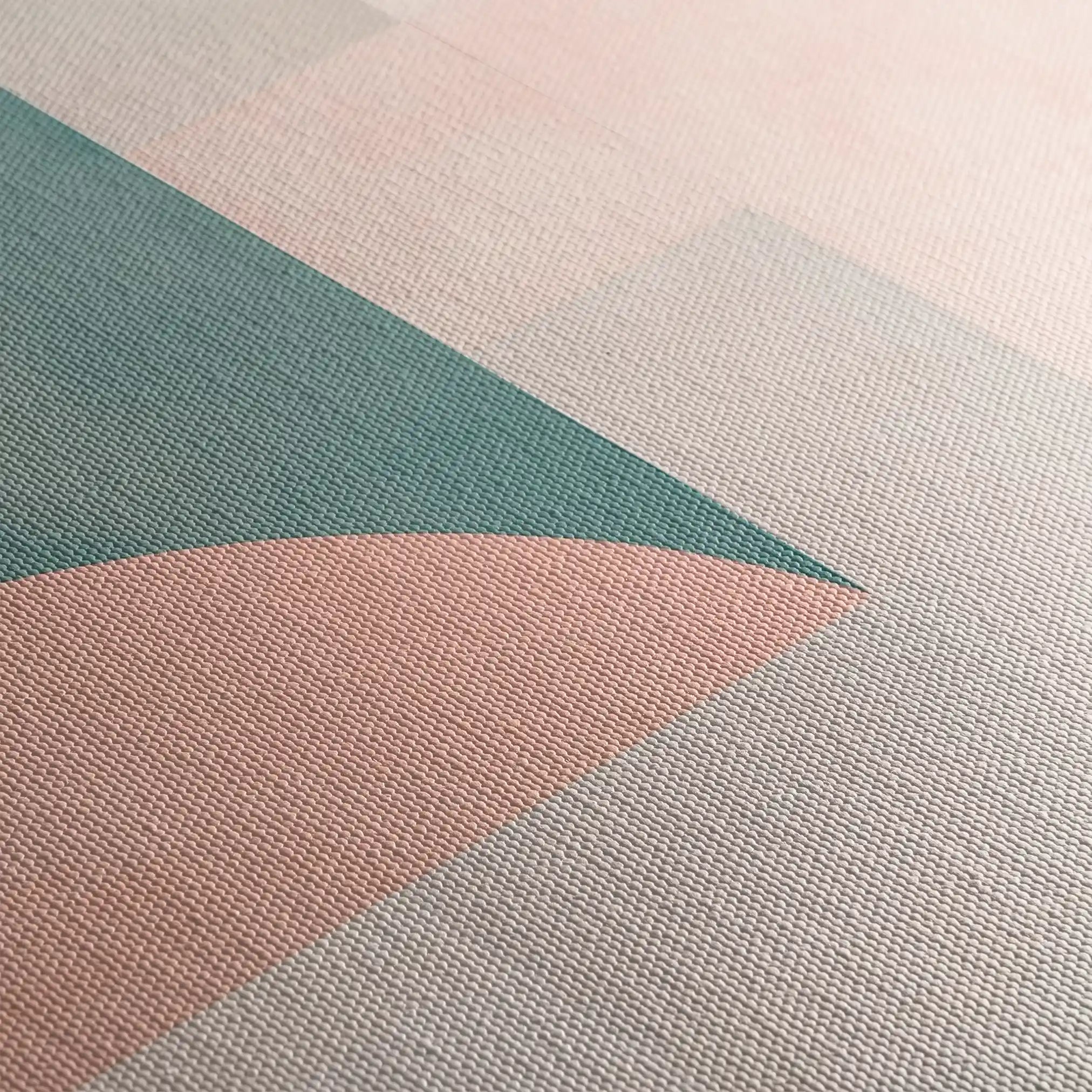 Abstract 645 Canvas Art 60 x 40 cm / Black