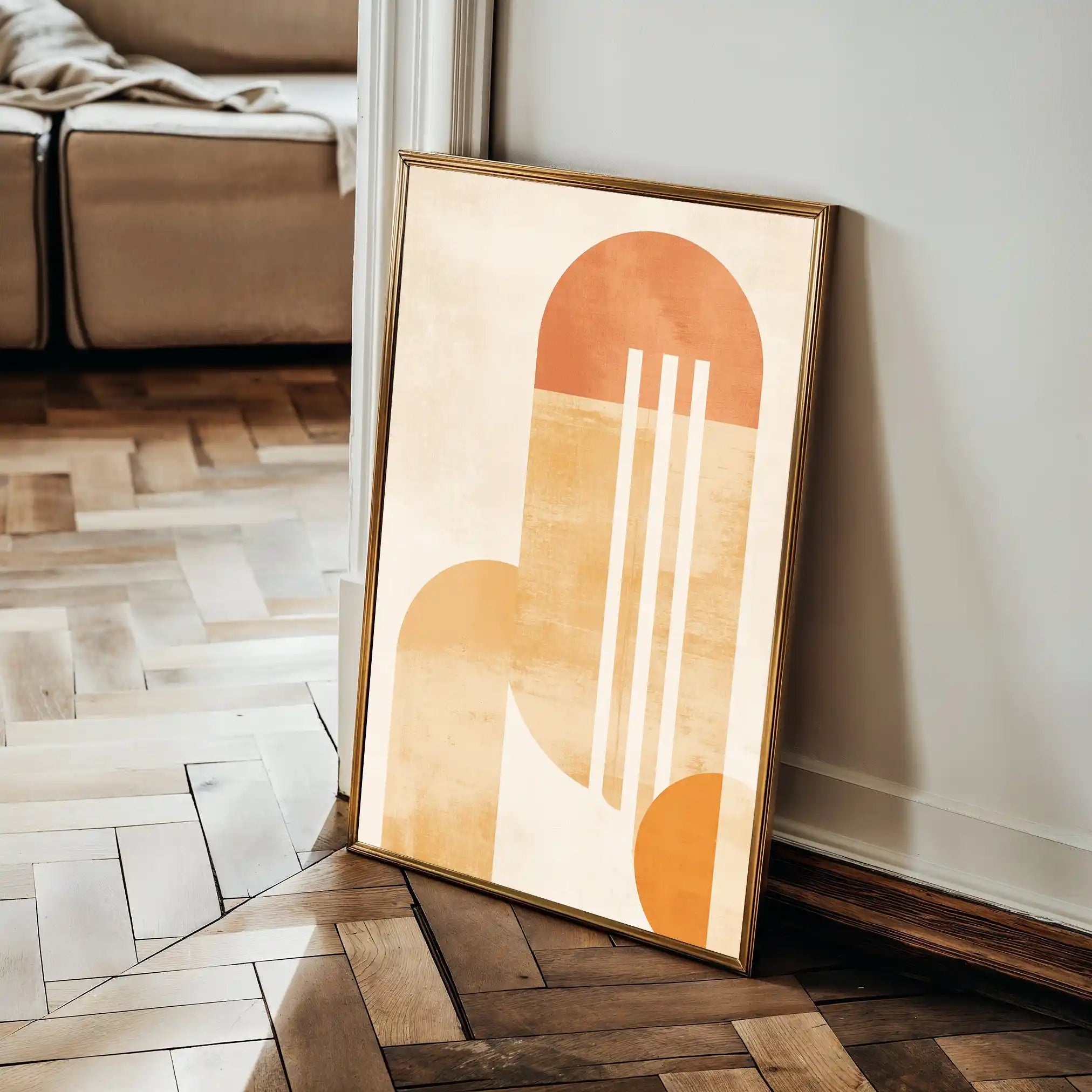 Abstract 647 Canvas Art 60 x 40 cm / Black