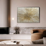 Abstract 648 Canvas Art 60 x 40 cm / Black