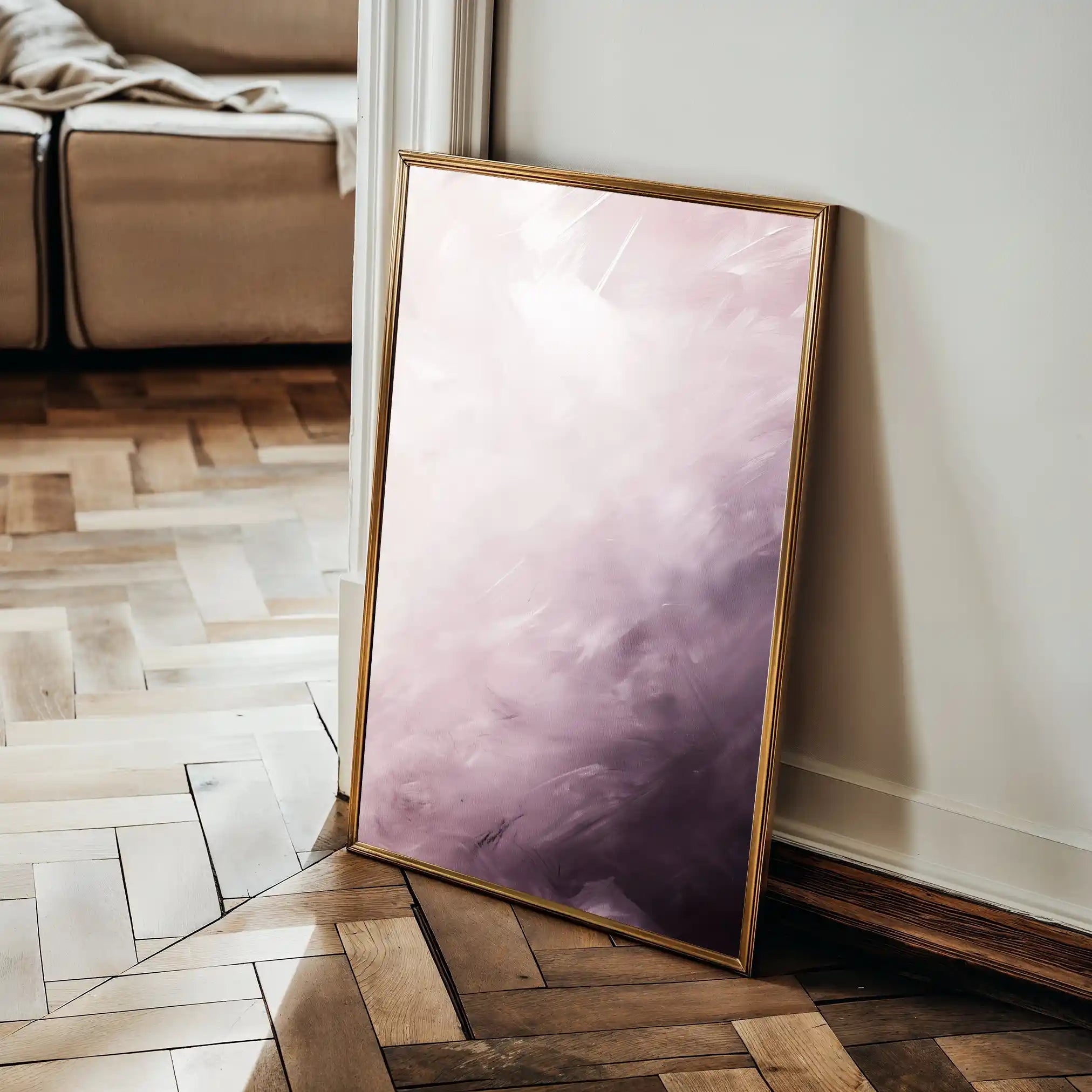 Abstract 652 Canvas Art 60 x 40 cm / Black