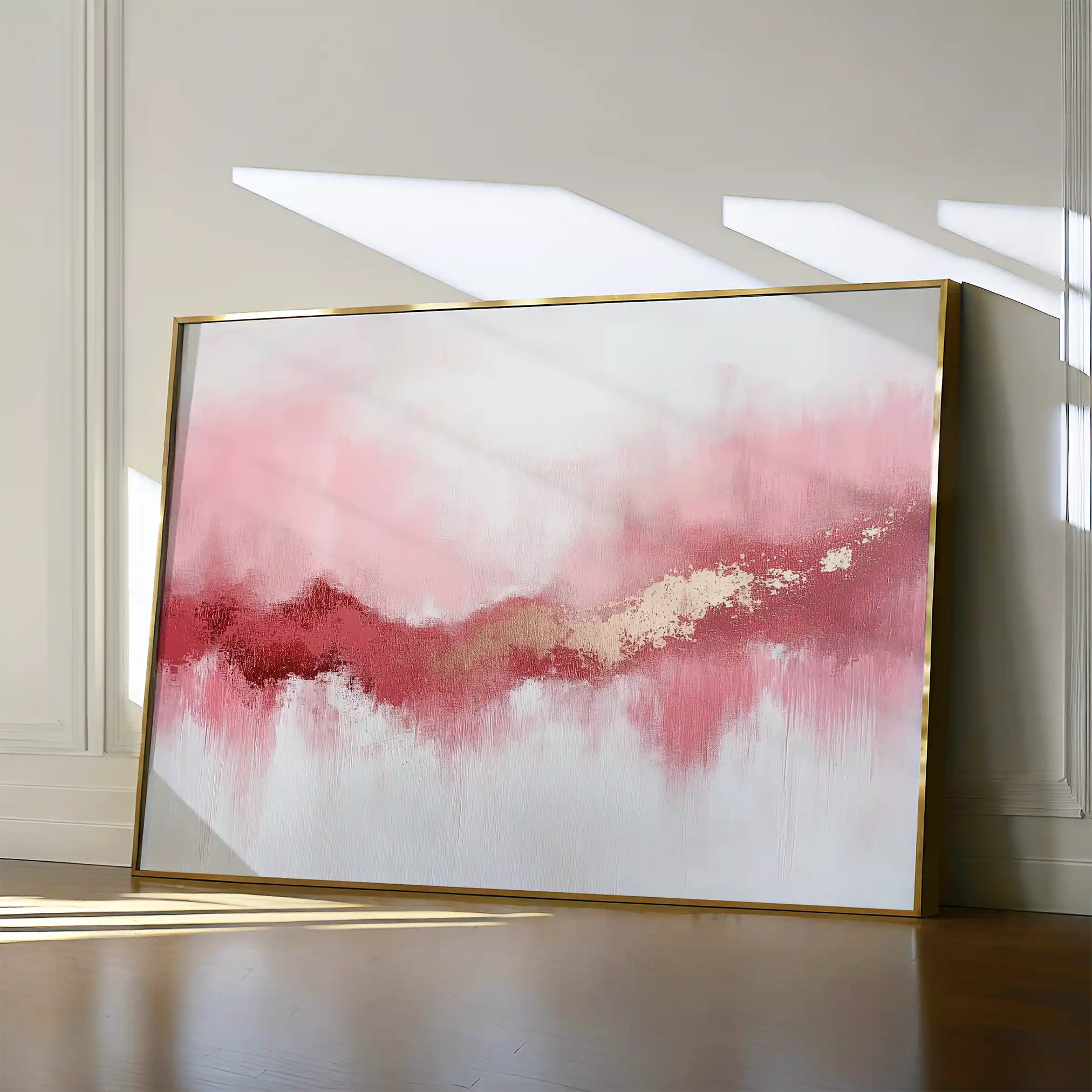 Abstract 655 Canvas Art 60 x 40 cm / Black