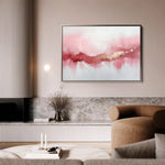 Abstract 655 Canvas Art 60 x 40 cm / Black