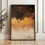 Abstract 657 Canvas Art 60 x 40 cm / Black