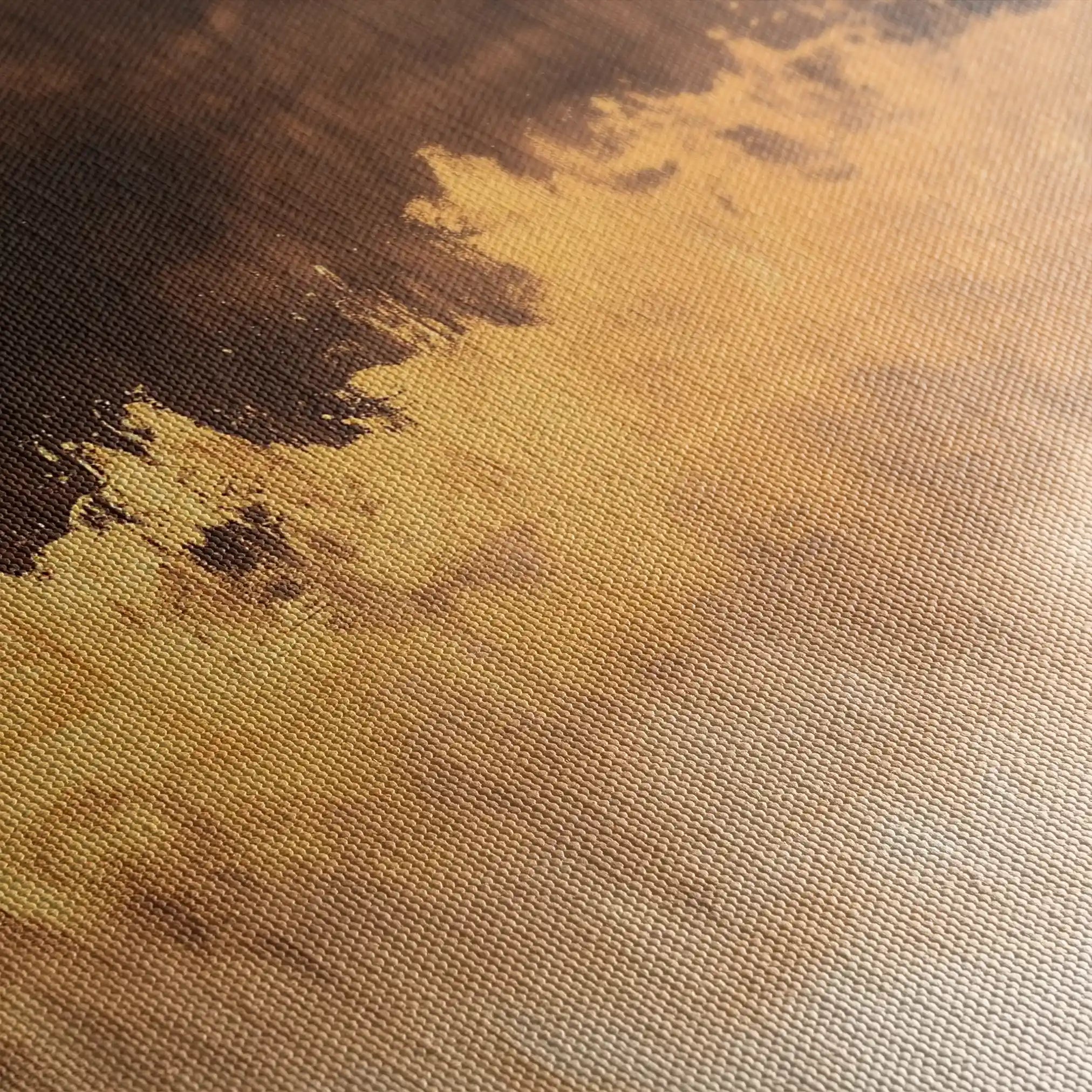 Abstract 657 Canvas Art 60 x 40 cm / Black