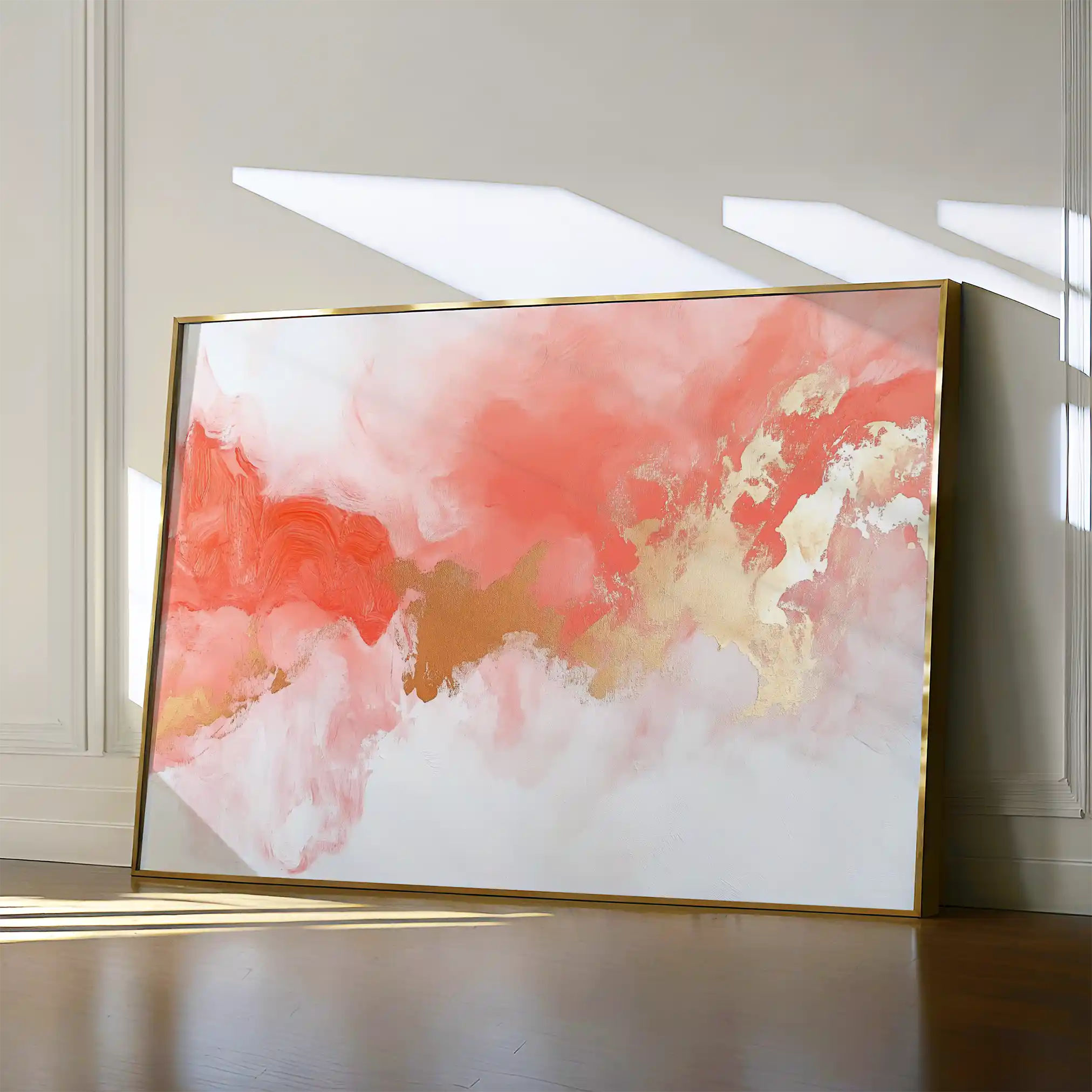 Abstract 658 Canvas Art 60 x 40 cm / Black