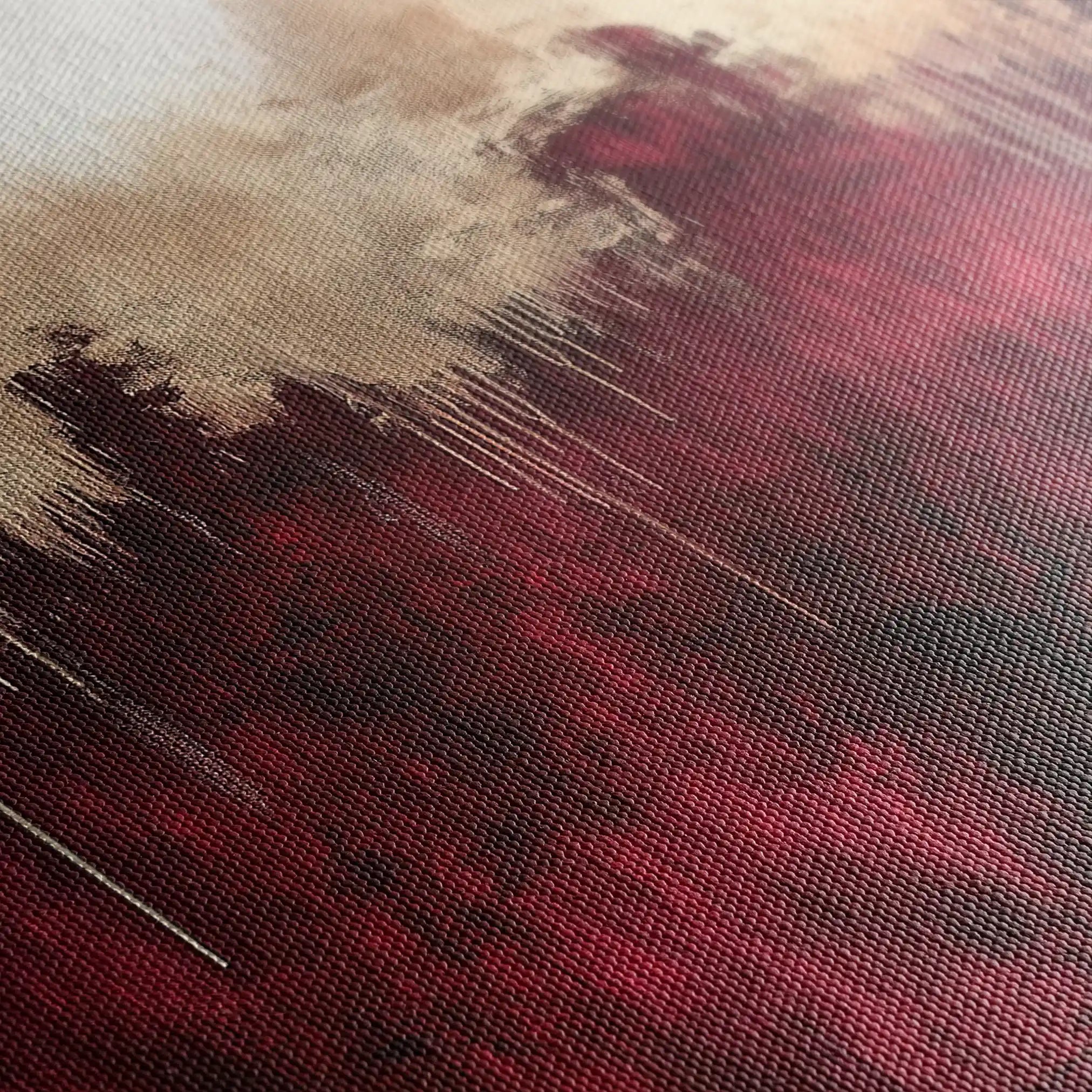 Abstract 659 Canvas Art 60 x 40 cm / Black