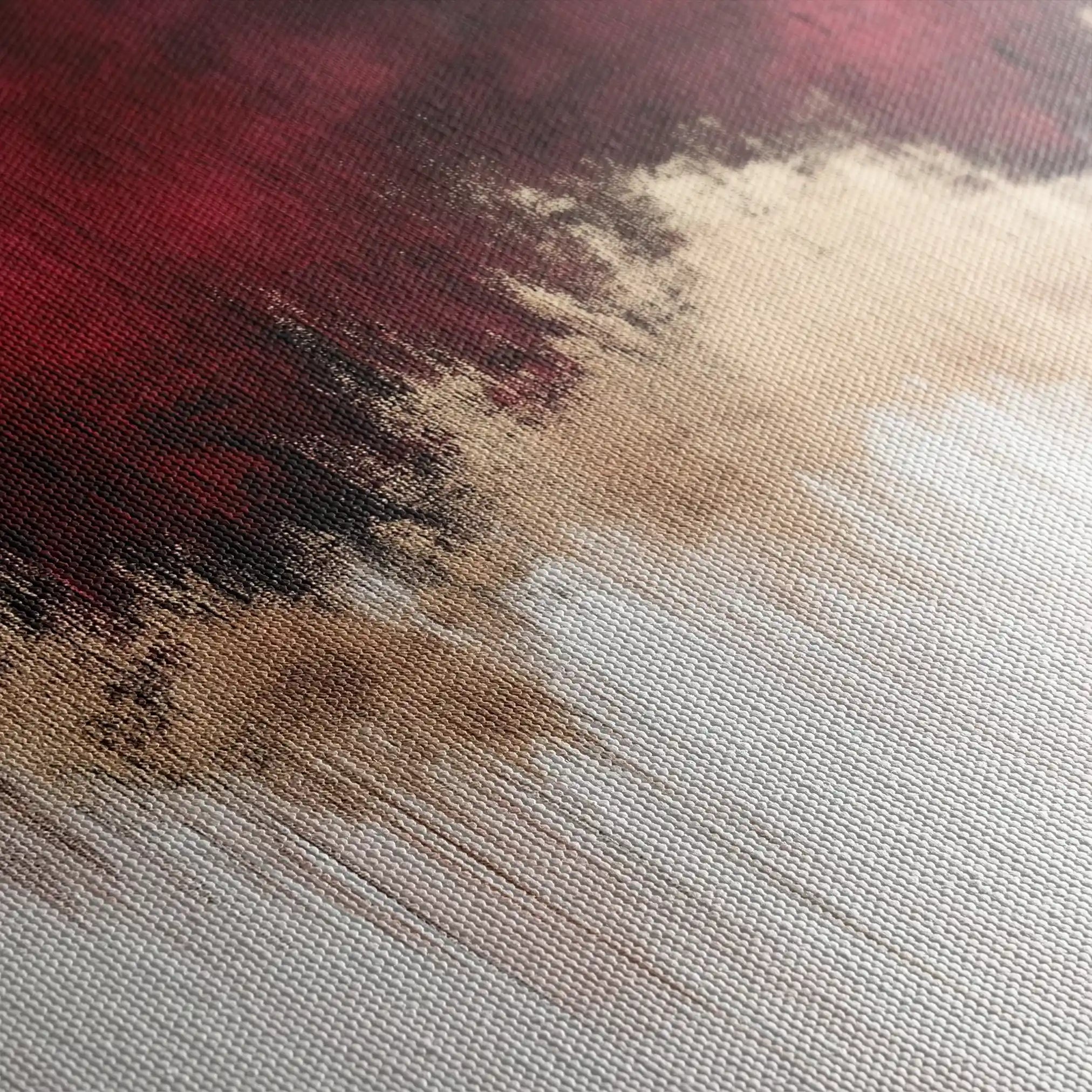 Abstract 660 Canvas Art 60 x 40 cm / Black