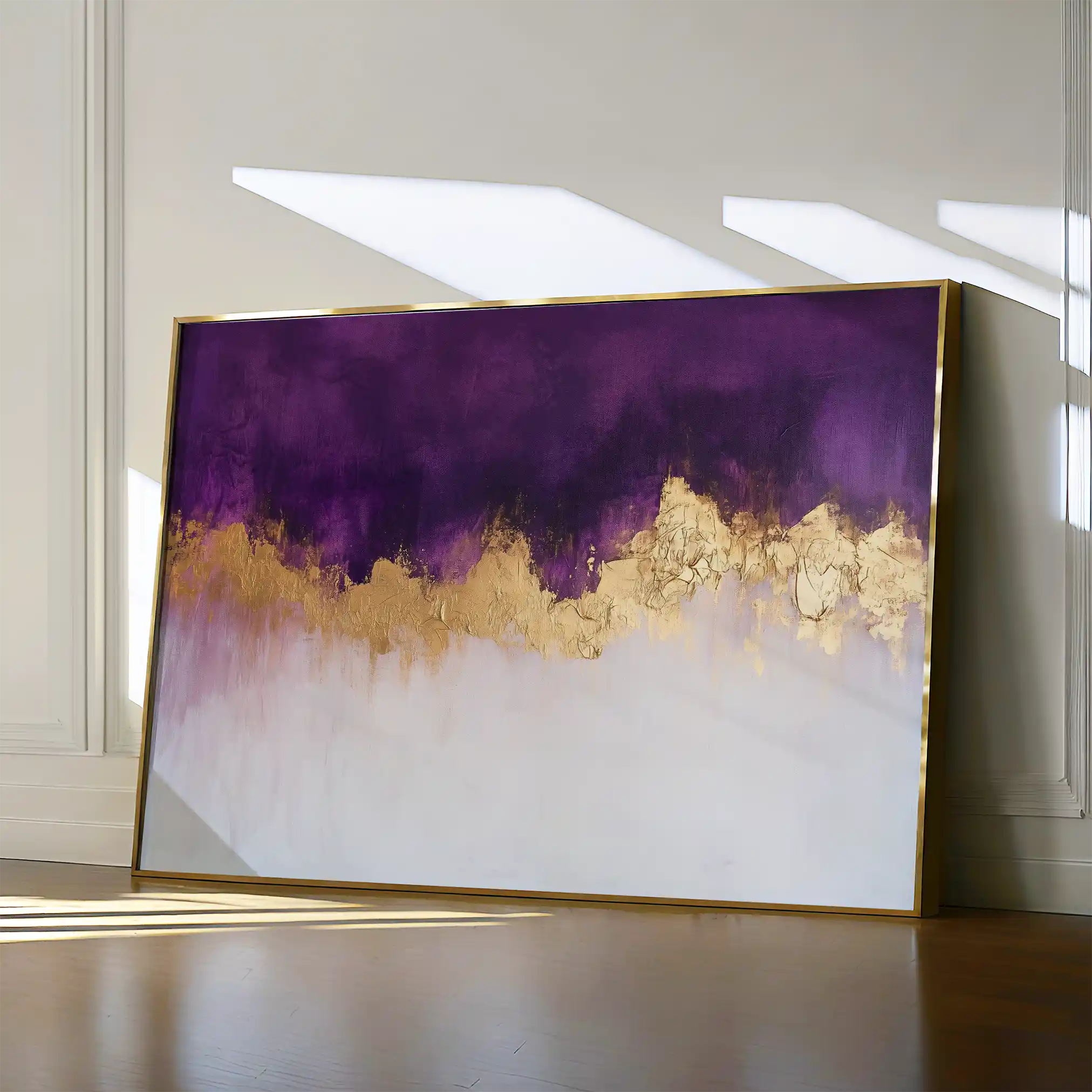 Abstract 661 Canvas Art 60 x 40 cm / Black