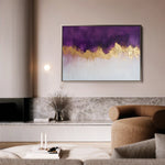 Abstract 661 Canvas Art 60 x 40 cm / Black