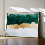 Abstract 663 Canvas Art 60 x 40 cm / Black