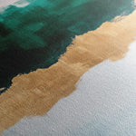 Abstract 663 Canvas Art 60 x 40 cm / Black