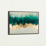 Abstract 664 Canvas Art 60 x 40 cm / Black